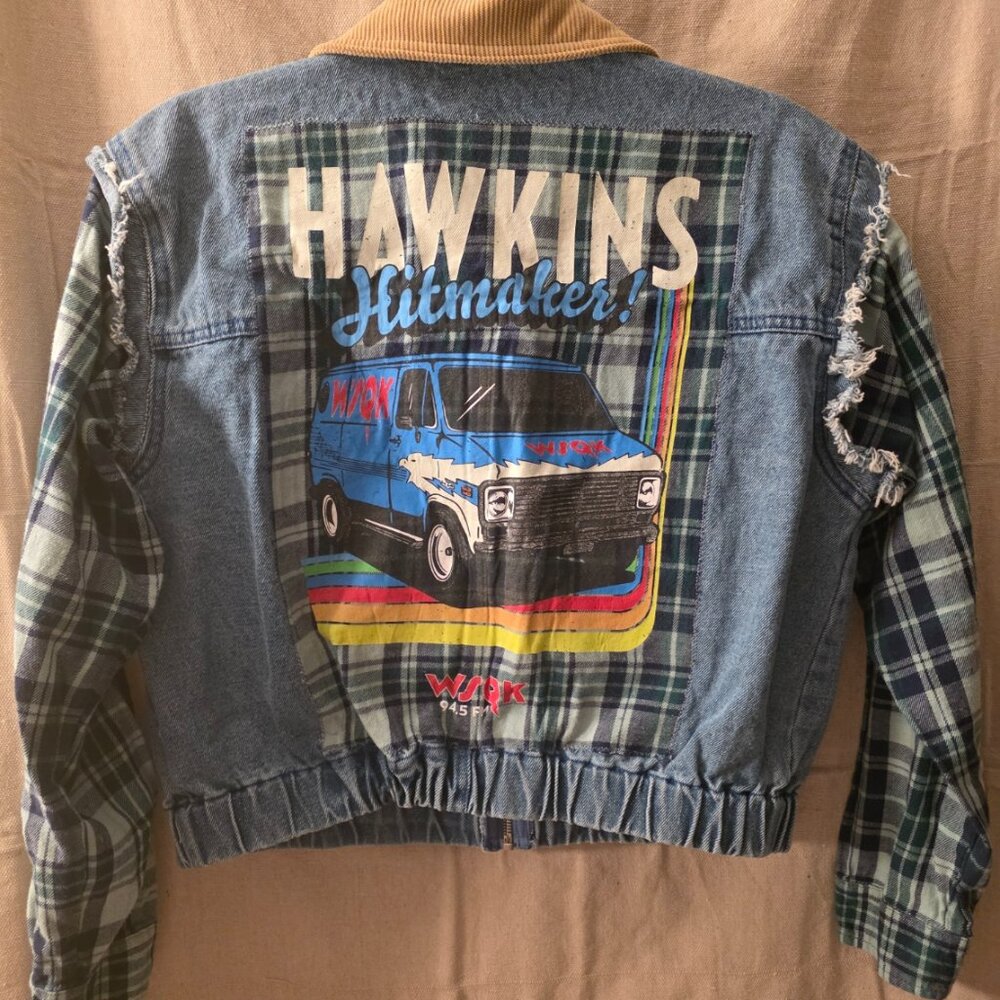 Stranger Things Upcycled Jacket